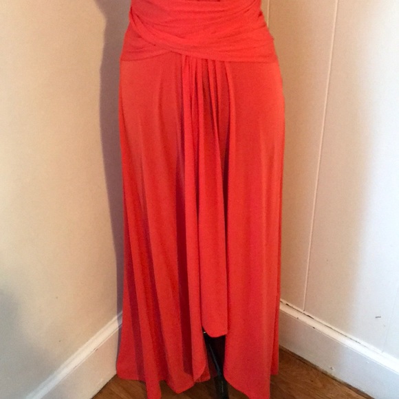 MICHAEL Michael Kors Maxi Wrap Dress sz 10 - Picture 4 of 6